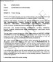 Sample Warning Letter From the Appropriate Supervisor