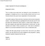 Sample email Cover Letter For Job Application