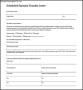 Scheduled Payment Transfer Letter Template Editable PDF