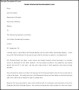 Scholarship Recommendation Letter Template Sample Download