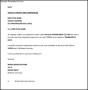 Seasonal Job Termination Letter to Employee Word Format