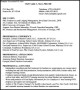 Secretary Resume Chef