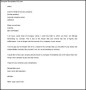 Security Service Termination Letter Template Word Format