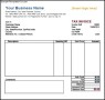 Service Invoice Template Download Free