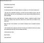 Serving Shorter Notice Period Letter Template Free Printable
