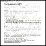Simple Acting CV Template Download