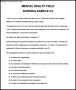 Simple CV Template Printable