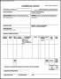 Simple Commercial Invoice Template