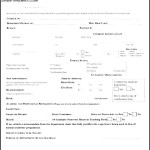 Simple Employment Authorization Form