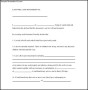 Simple Form of Last Will and Testament