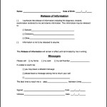 Simple Hipaa Authorization Form