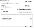Simple Invoice Template Example