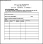 Simple Leave Form
