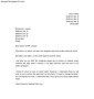Simple Notice Letter