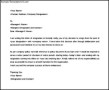 Simple Resignation Notice letter Template Word Doc