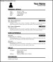 Simple Resume Format In Word
