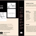 Single Page Brochure Template