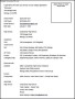 Sports Resume Format Template