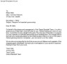 Sports Sponsorship Letter