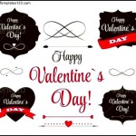 St Valentine Day’s Labels