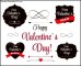 St Valentine Day’s Labels