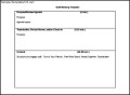Staff Meeting Itinerary Template