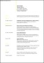 Standard CV Format