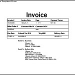 Standard Invoice In PDF