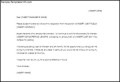 Standard Resignation Letter Template Sample Download