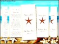 Starfish Wedding Itinerary Template