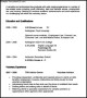 Student CV Template Download