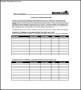 Student Class List Template