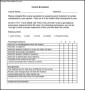 Student Course Evaluation Form