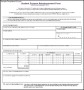 Student Expense Reimbursement Form