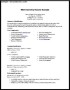 Student Internship Resume for College