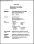Student Resume Microsoft Word Template