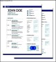 Swiss Style Resume Format