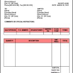 Tax Invoice Template Word Doc