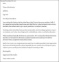 Teacher Job Resignation Letter