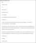 Teacher Resignation Letter Template