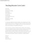 Teaching Resume Cover Letter Example