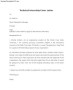Technical Internship Cover Letter