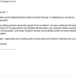 Thank You Letter after Phone Interview Subject Line