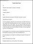 Transfer Letter Format Template