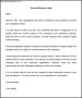 Transfer Request Letter Template Example