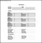 Trip Itinerary Template PDF