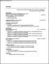 Undergraduate Students Resume Sample