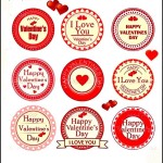 Valentines Day Label