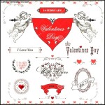 Valentines Say Labels Sample