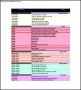 Website Task List Template
